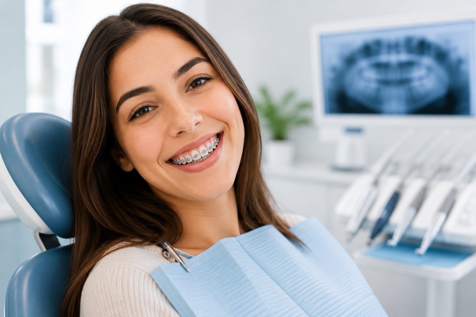 Ortodoncia para alinear la sonrisa con comodidad